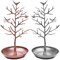 Generic Vintage Bird Tree Stand Jewelry Earrings Necklace Ring Show Rack Holder Display
